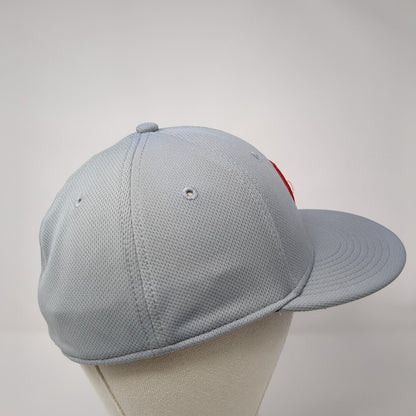Letter G Logo Fitted Hat Gray M/L Embroidered OC Sports MWS Series