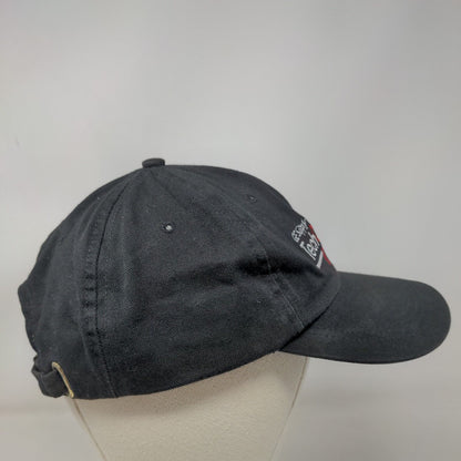 GE Supply Tech Center Adult Slideback Hat Black Fit All Embroidered Cotton