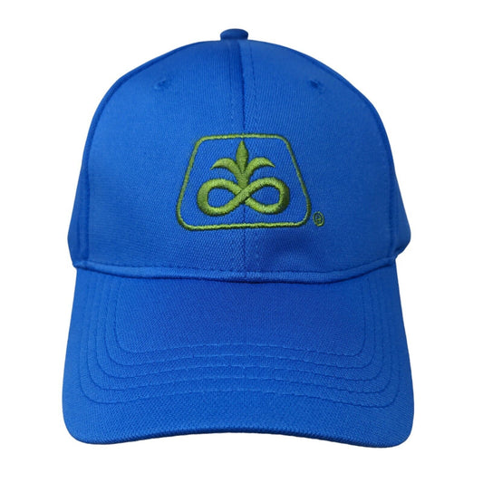 Pioneer Corteva Agriscience Strapback Hat Blue One Size Embroidered Twill