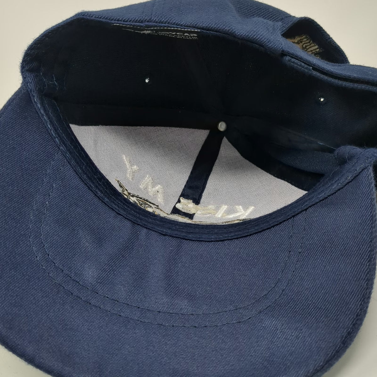 Joycap Baseball Cap Blue One Size Oatman Kiss My Donkey Burro Funny Graphic Hat