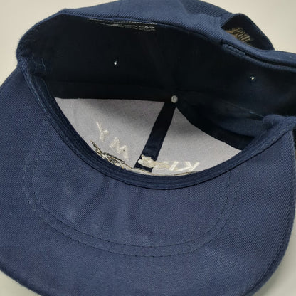 Joycap Baseball Cap Blue One Size Oatman Kiss My Donkey Burro Funny Graphic Hat