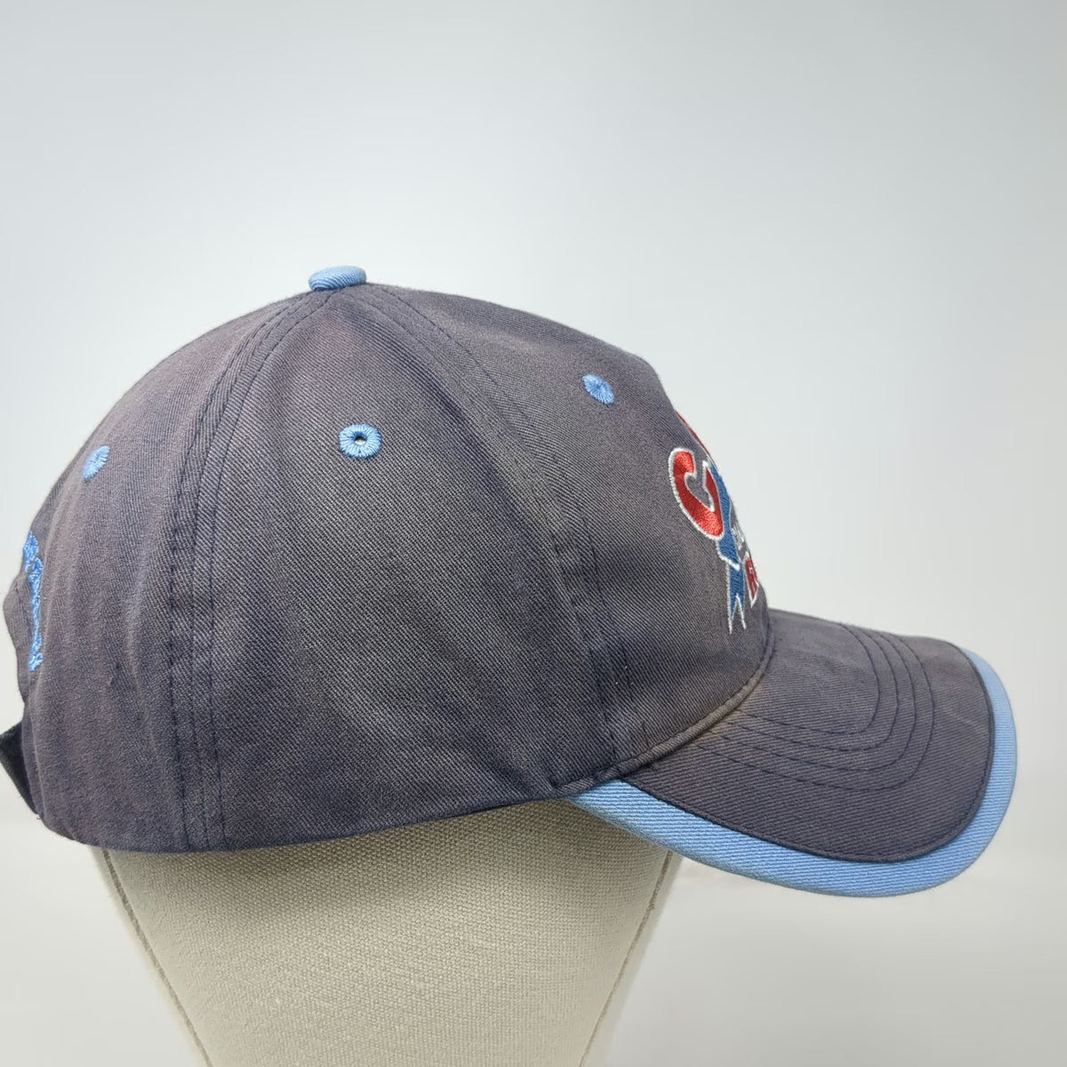Bucks Bags Caldwell Night Rodeo Blue Baseball Cap One Size Strapback Horse Hat