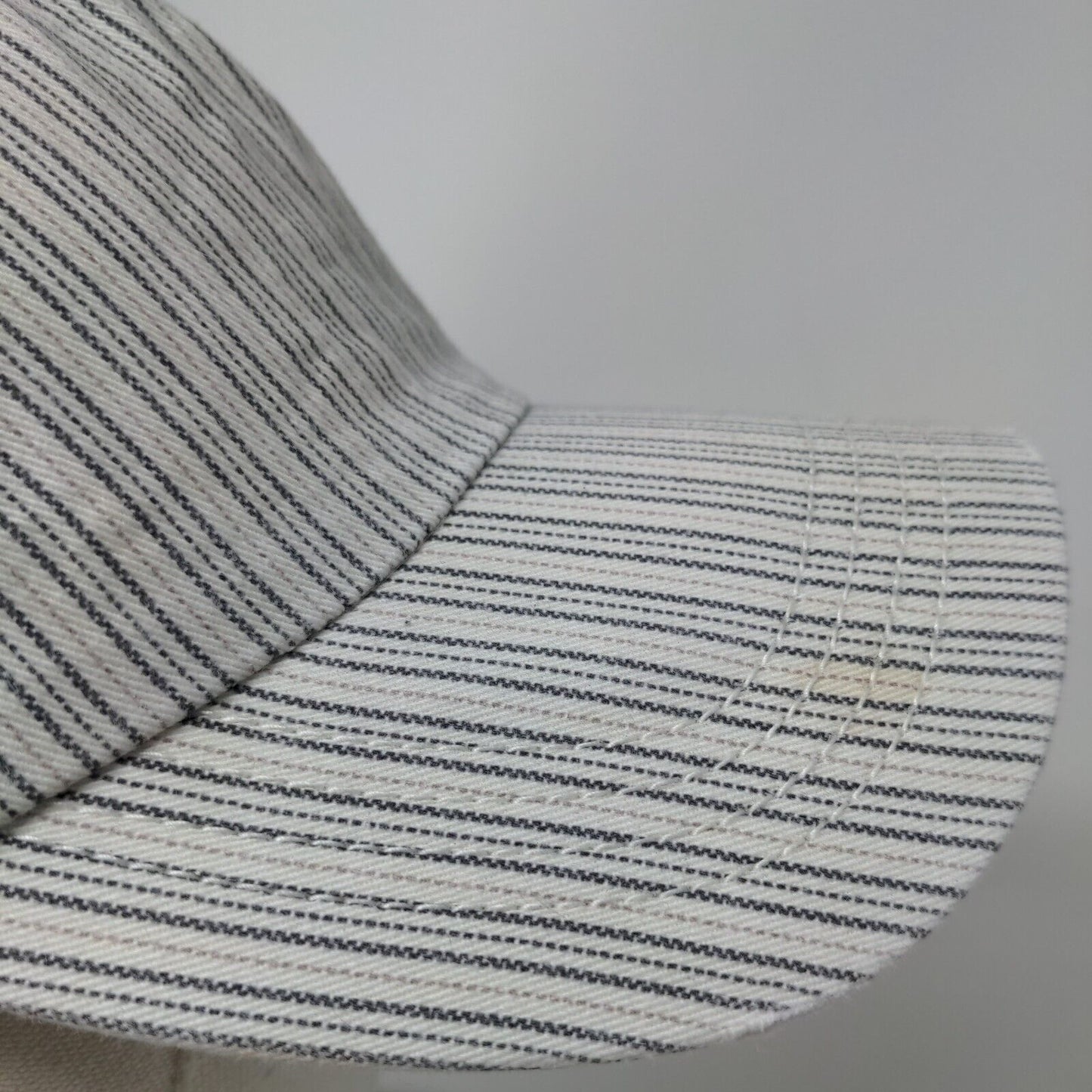 Billabong Slideback Hat Multicolor One Size Adjustable Pinstripe Blank Cotton