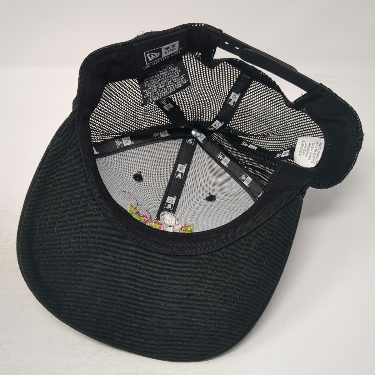 NFL Super Bowl LIX New Era Trucker Hat Black One Size FanDuel Logo Mesh Snapback