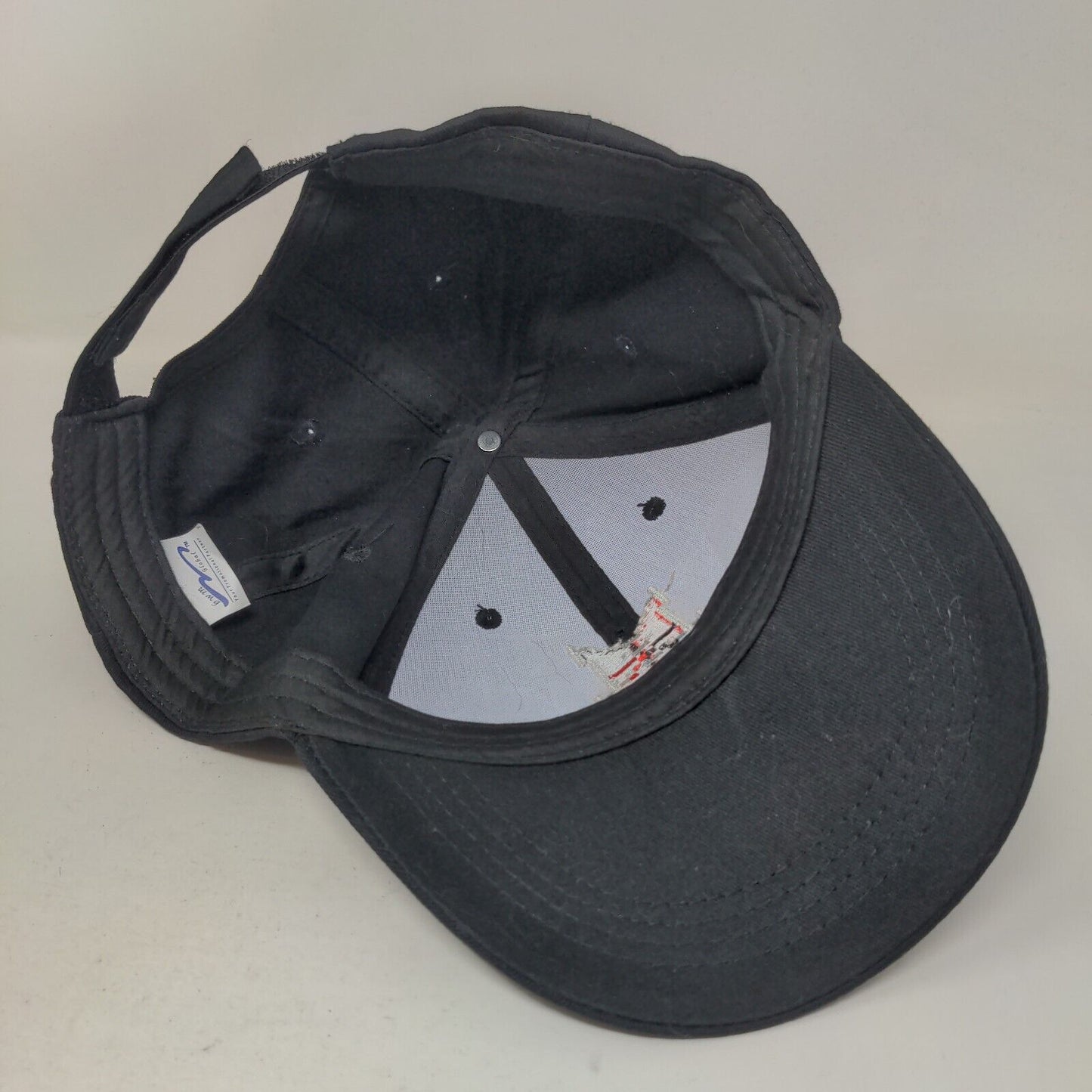Indianapolis Indians Mens Strapback Hat Black Adjustable Embroidered Logo Cotton