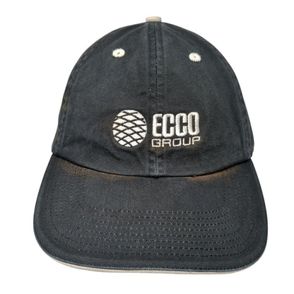 ECCO Group Slideback Hat Black One Size Adjustable Solid Fahrenheit