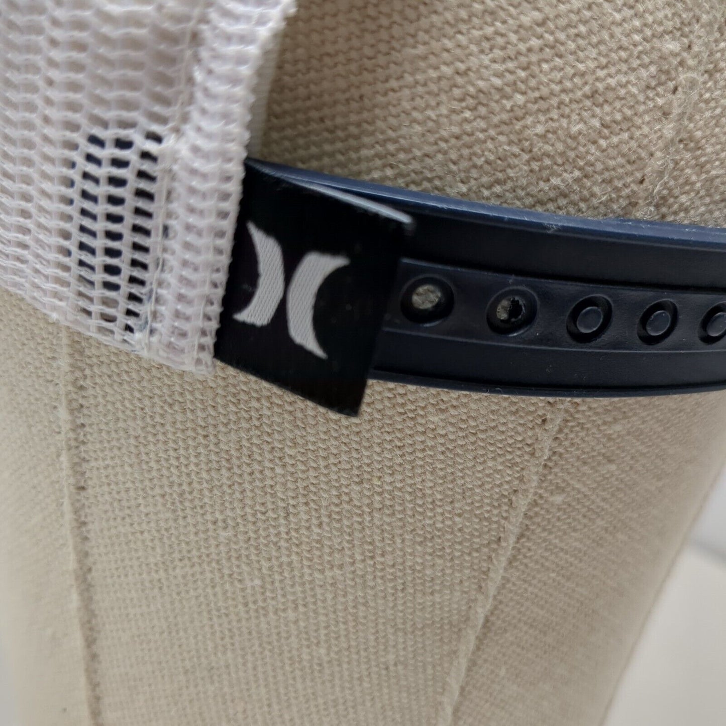 Hurley Patch Snapback Mesh Back Trucker Hat Blue One Size Yupoong