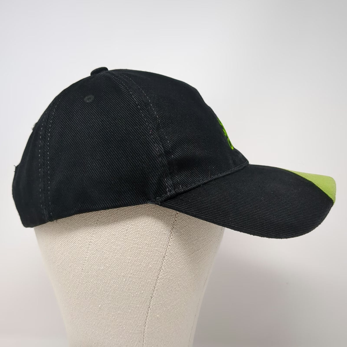 Desperados Baseball Cap Black One Size Gecko Logo Green Red Strapback Hat Lizard