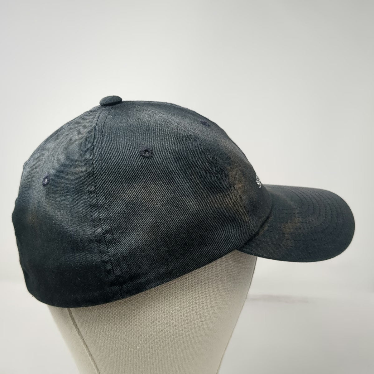Yupoong Baseball Cap Black XL Fitted Stonewall Analytics Cannon Logo Hat