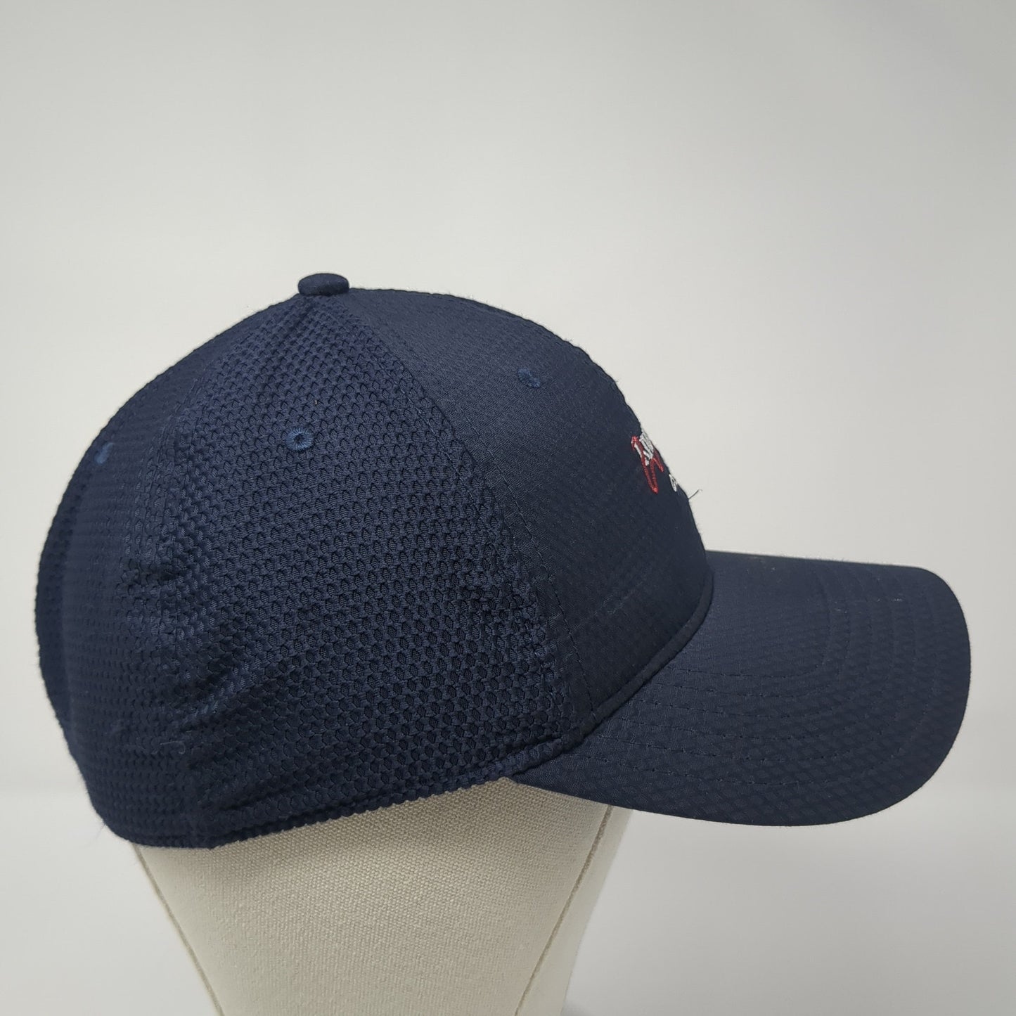 River Place Country Club Fitted Baseball Cap Blue XL Embroidered Under Armour
