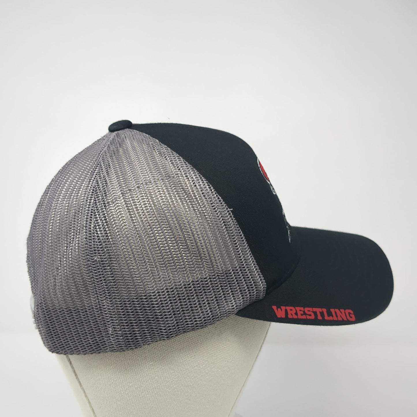 Senators Wrestling Snapback Trucker Hat Black One Size Mesh Back 6 Panel