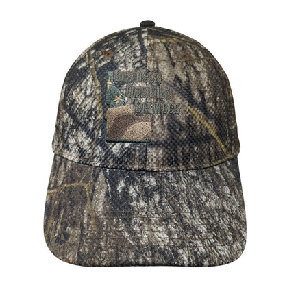 Idaho Business Consulting Services Strapback Hat Camo One Size Kati