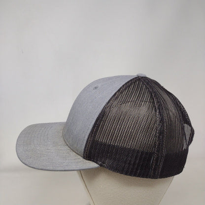 Tahoe Equine Snapback Mesh Back Trucker Hat Gray M/L Richardson