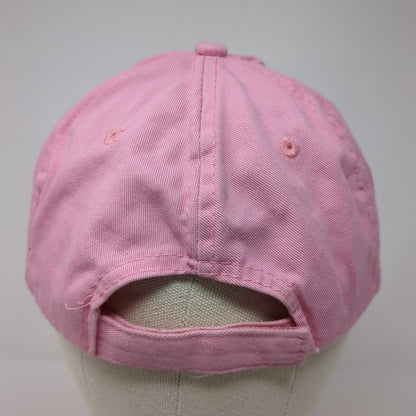 Breast Cancer Foundation of The Ozarks Strapback Hat Pink One Size Adjustable