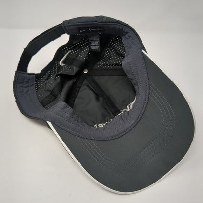 Vericel Strapback Hat Black OS Adjustable Embroidered Swoosh Heritage86 Nike