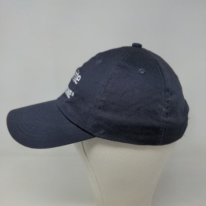 Unbranded Men's Strapback Hat Blue Embroidered Pantone X-Rite Logo Cotton