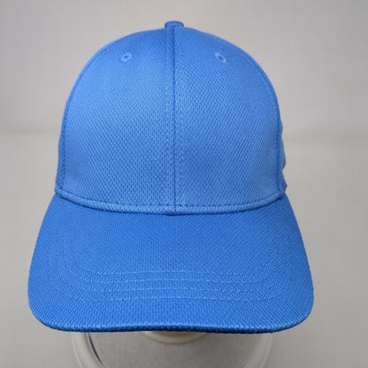Athletic Works Fitted Hat Blue L-XL Solid Blank 6 Panel Vent Holes