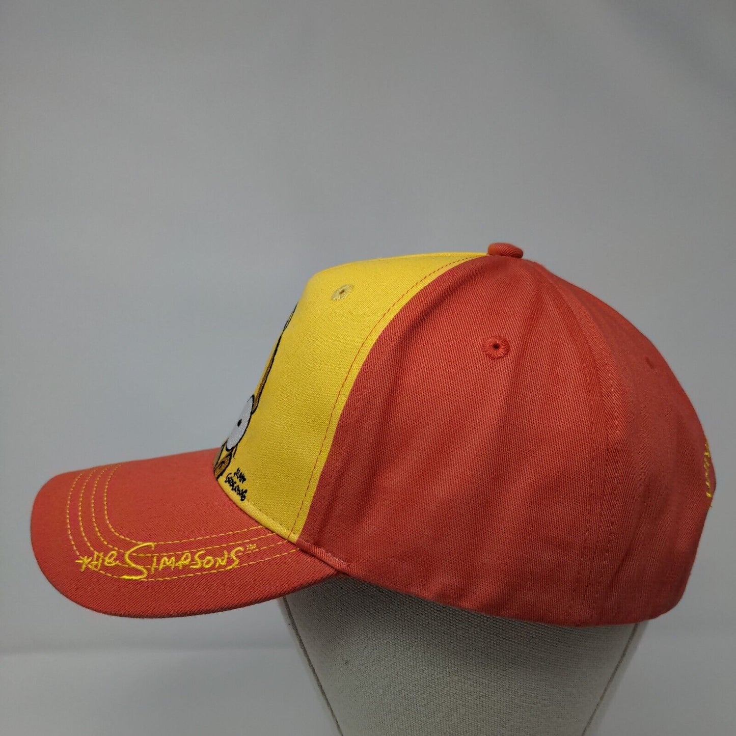 The Simpsons Matt Groening Strapback Hat Multi OSFA Adjustable Universal Studios