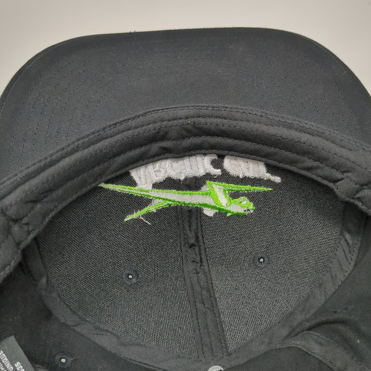 Arctic Cat Snapback Black One Size Snowmobile Embroidered Logo Graphic Sport Hat