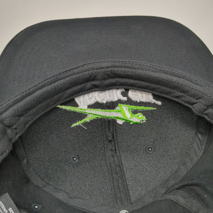 Arctic Cat Snapback Black One Size Snowmobile Embroidered Logo Graphic Sport Hat