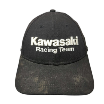 New Era 9Forty Baseball Cap Black OSFM Kawasaki Racing Team Dunlop Snapback Hat
