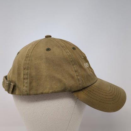 NYC New York City Slideback Hat Brown One Size Adjustable Embroidered Danelley