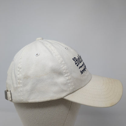 The Butler Group Slideback Hat Beige One Size Adjustable Embroidered