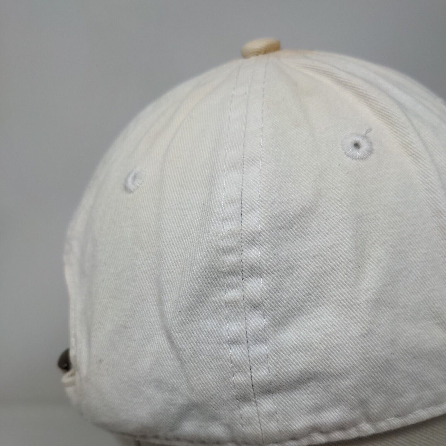 LIVE PD Slideback Hat Cream One Size Embroidered Adjustable 6 Panel