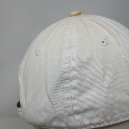 LIVE PD Slideback Hat Cream One Size Embroidered Adjustable 6 Panel