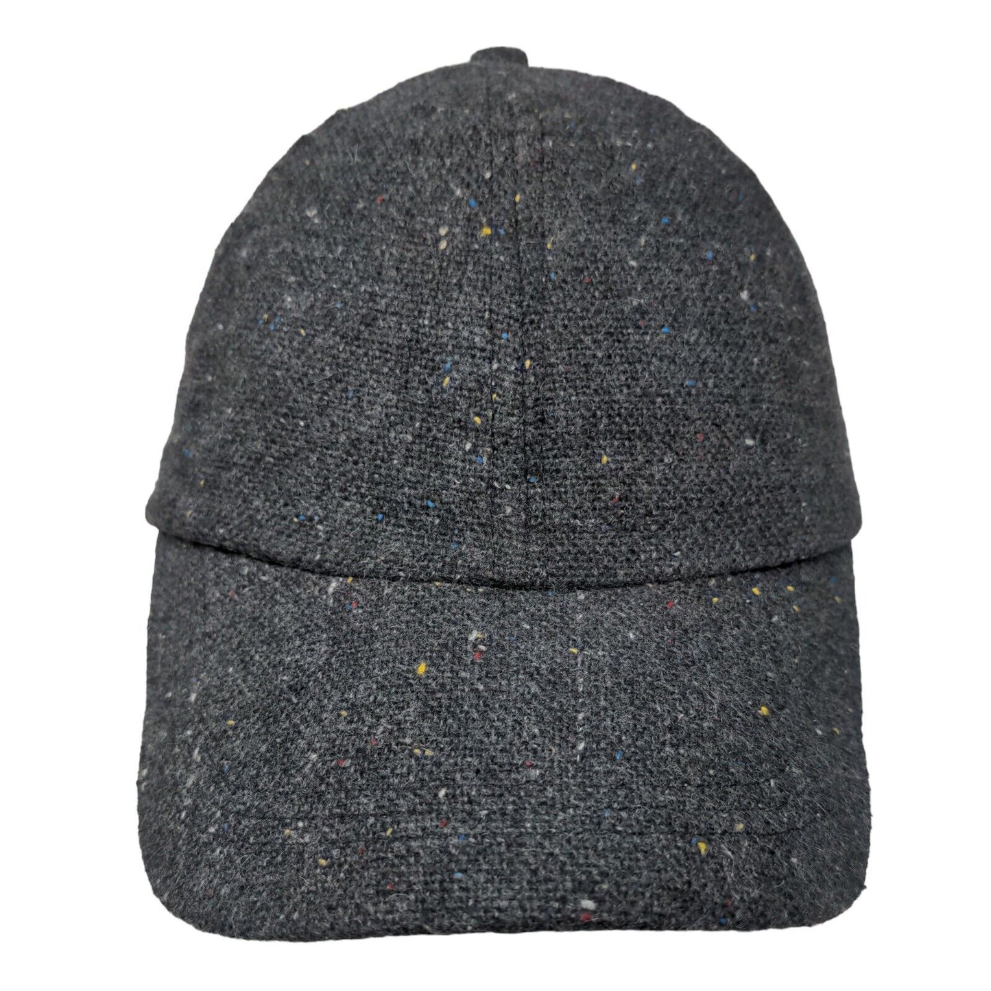 Unbranded Strapback Hat Multi One Size Marled Adjustable 6 Panel Blank