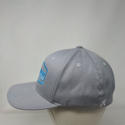 Ride On Dads Fitted Hat Gray L-XL Embroidered Riding For The Cure