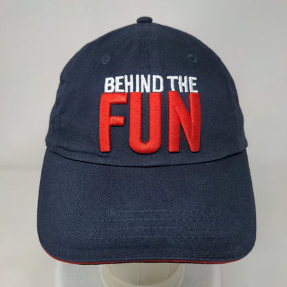 Behind The Fun Strapback Hat Blue OSFM Honorary Team Member Carnival