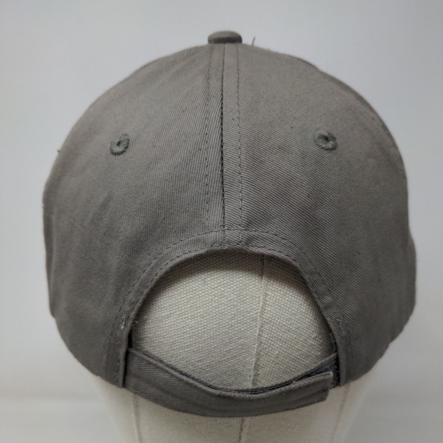 Team Indiana Strapback Hat Gray OSFA Imagen Brands Adjustable 6 Panel