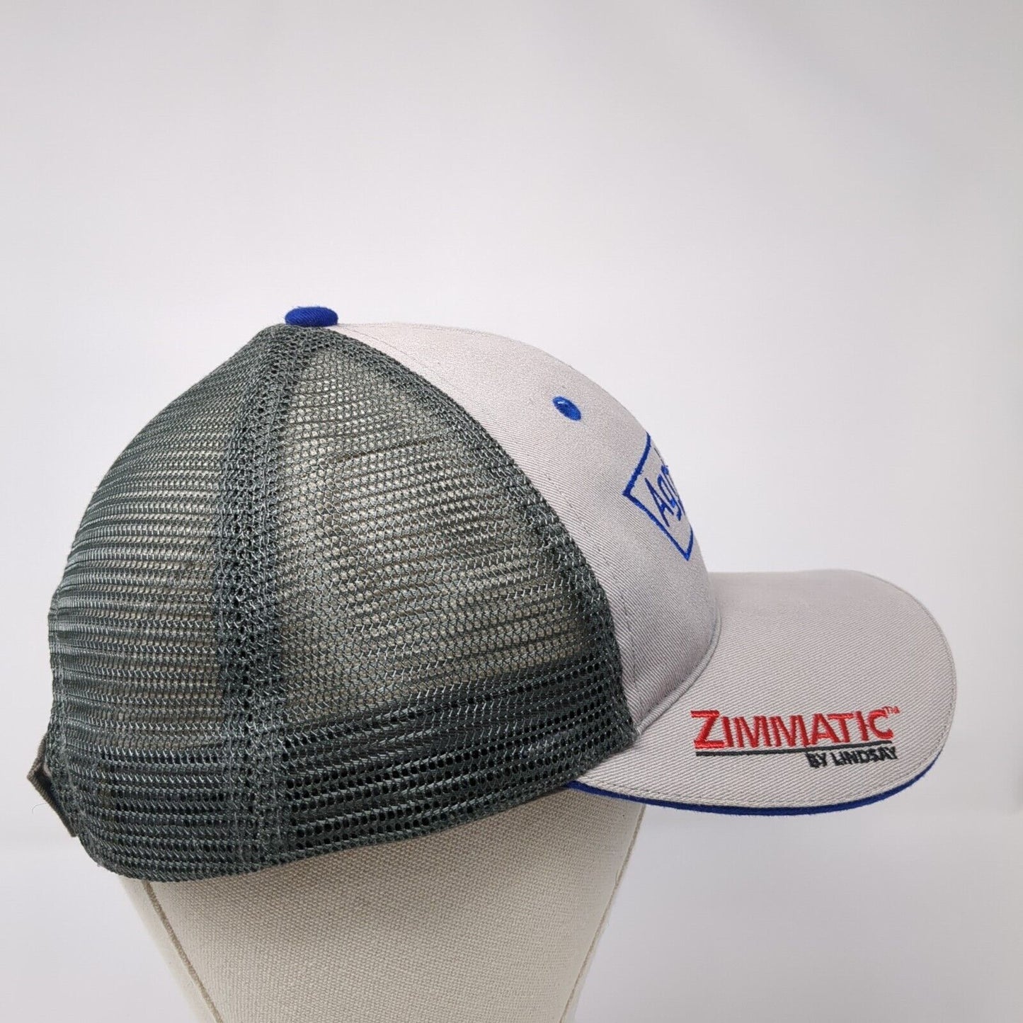 Agri-Lines Irrigation Inc Zimmatic by Lindsay Strapback Trucker Hat Gray OS Vie