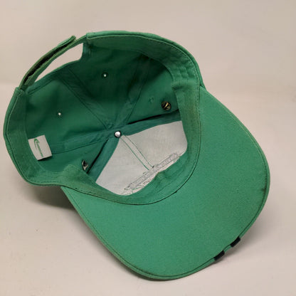 Lansdowne Men's Strapback Hat Green Adjustable Embroidered Logo Emerald Isle