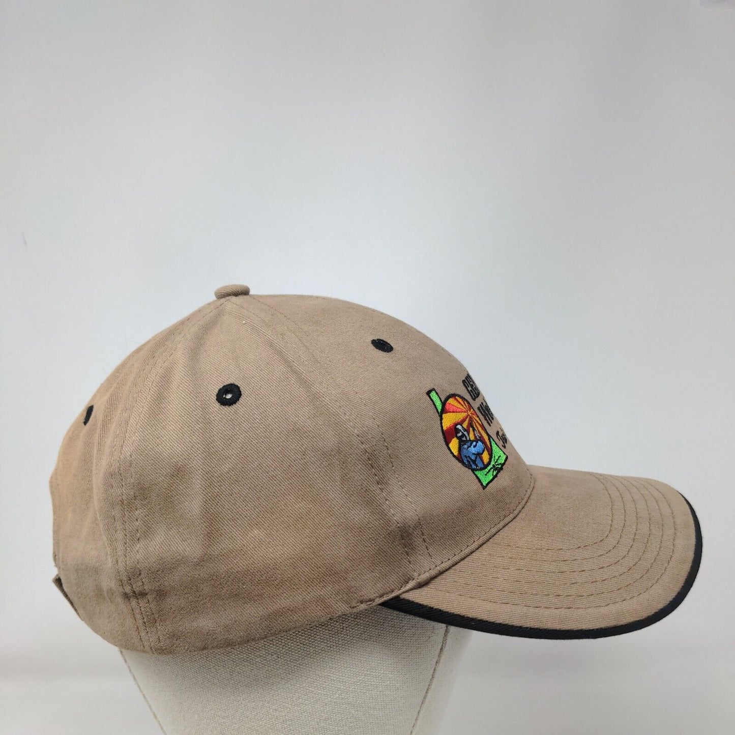 Gem State Welders Supply Twin Falls Idaho Strapback Hat Brown OS Richardson