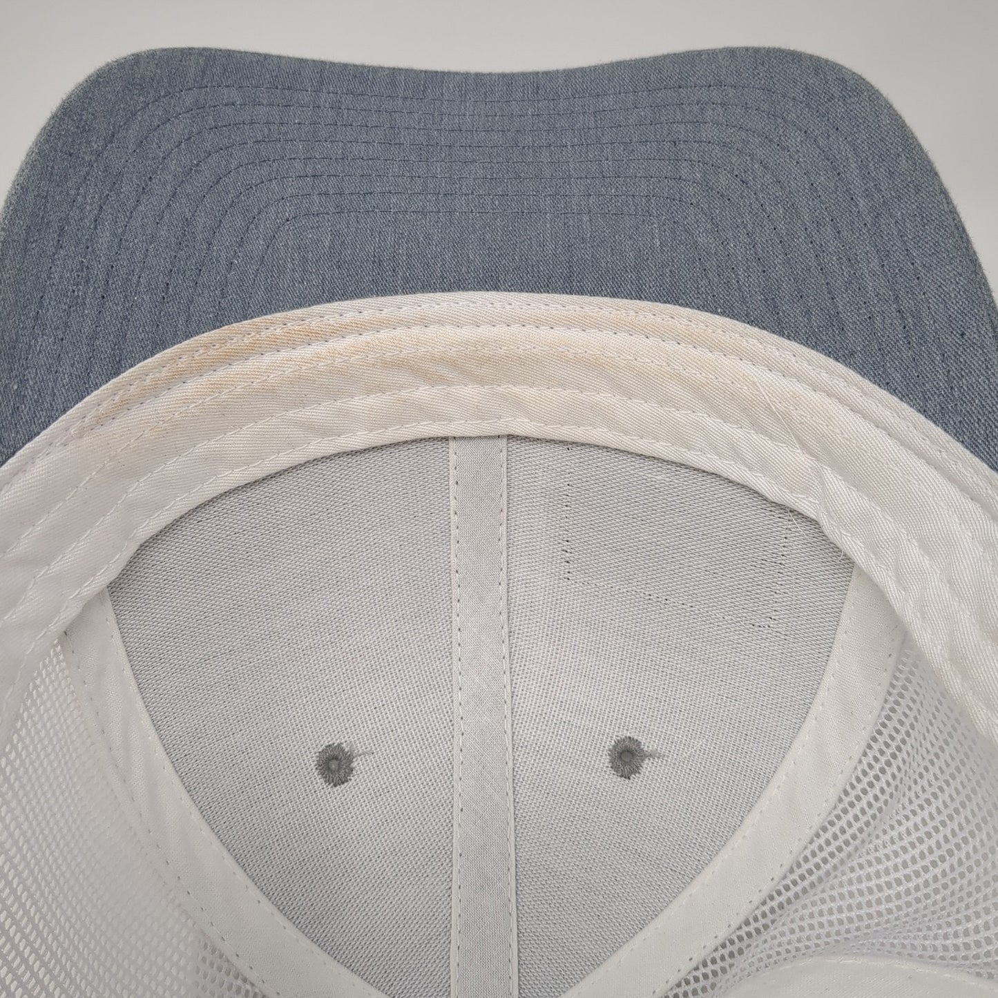 Idaho 55 Snapback Trucker Hat Gray One Size Mesh Back Richardson