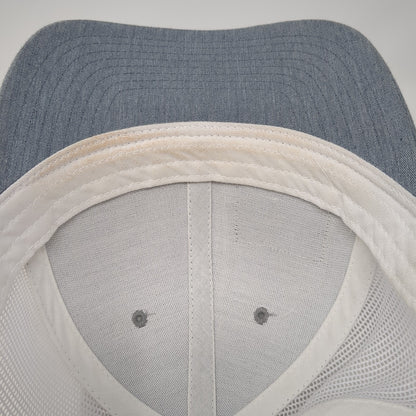 Idaho 55 Snapback Trucker Hat Gray One Size Mesh Back Richardson