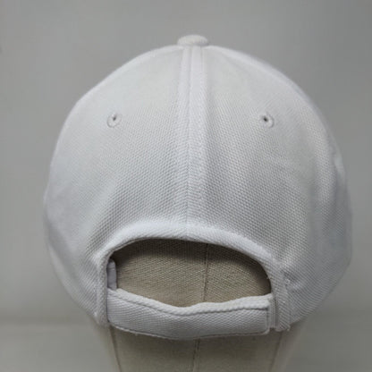 Gear Wash Strapback Hat White One Size Embroidered 6 Panel Sport-Tek