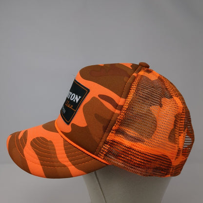 Tom Yankton Live Snapback Mesh Back Rope Trucker Hat Camo One Size Cobra