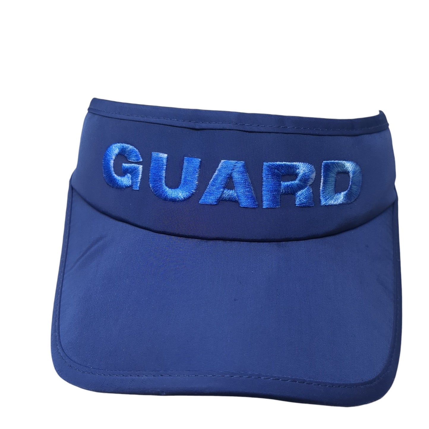 Guard Kiefer Strapback Visor Hat Blue One Size Adjustable Embroidered