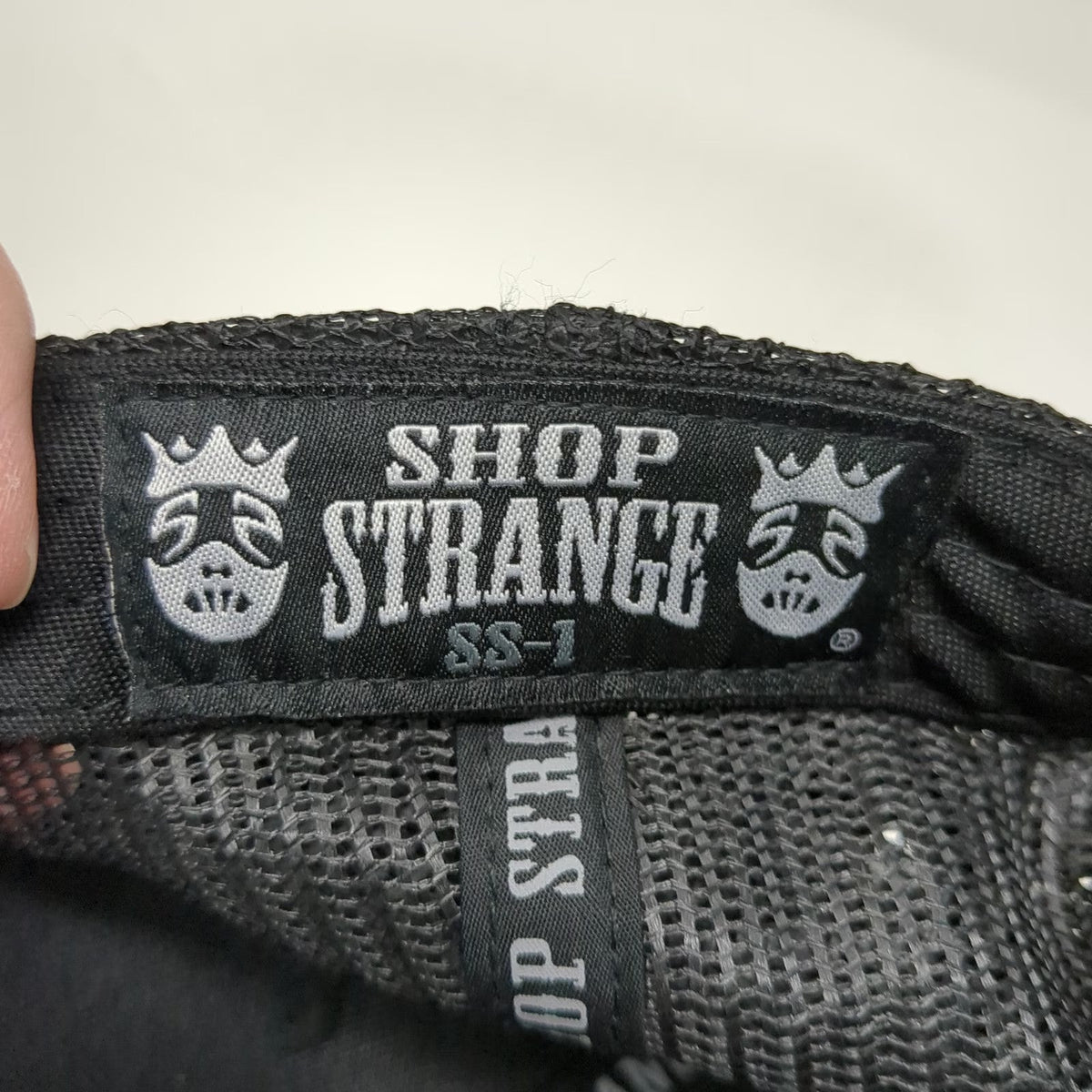 Shop Strange Trucker Hat Black One Size 2026 Idaho Potato Marathon Snapback Mesh