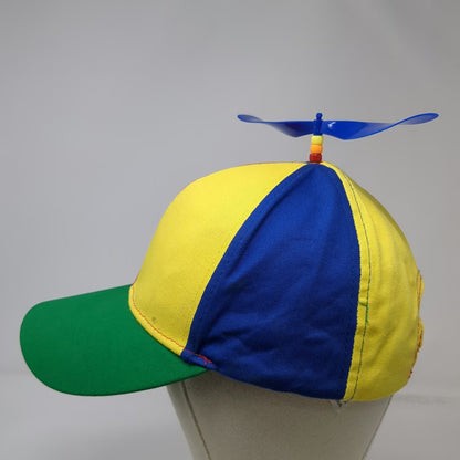 Red Yellow Blue Green Propeller Novelty Baseball Cap One Size Spinner Party Hat