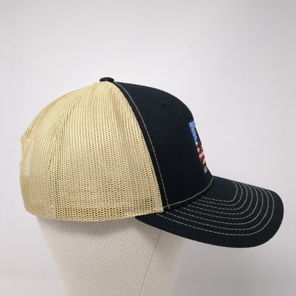 AgAmerica Snapback Trucker Hat Multi One Size Tree USA Flag Richardson