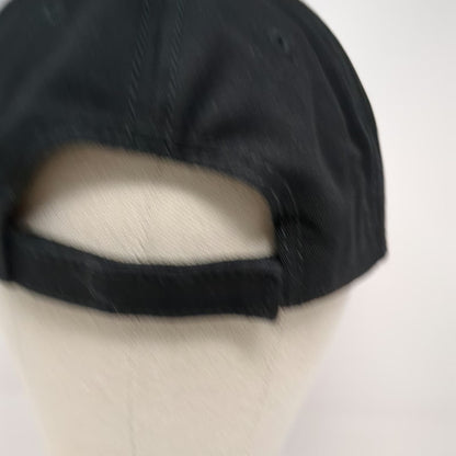 Paramount Baseball Cap Black Blue One Size Bear Trail Lodge Hat Paw Mountain