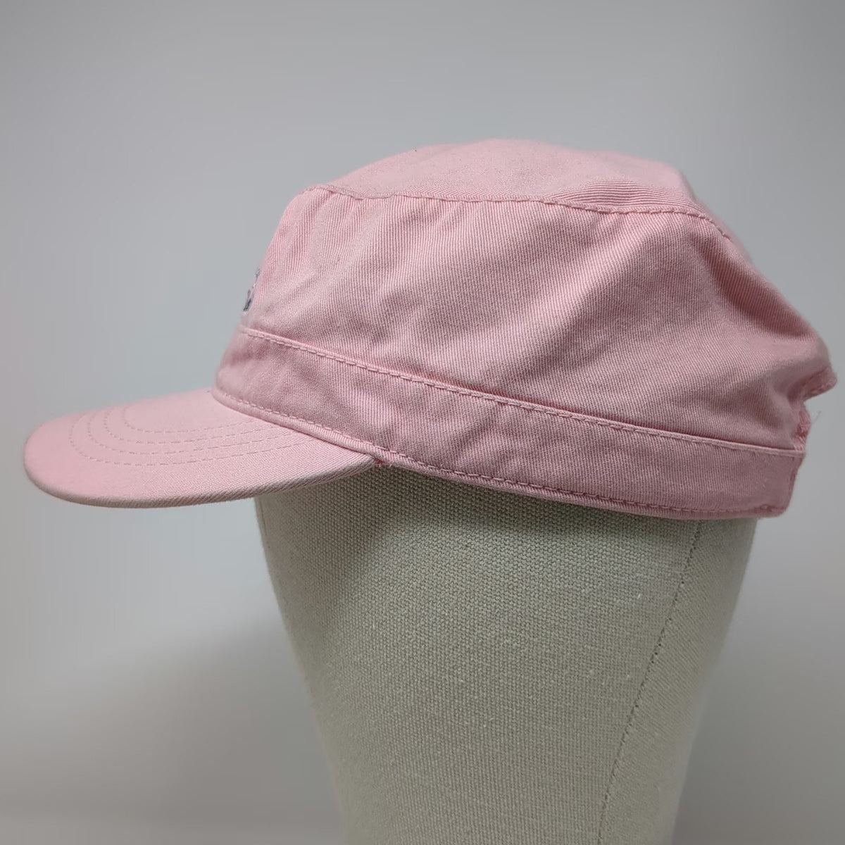 Otto Army Cap Pink One Size Strapback Lochsa Three Rivers Idaho Cotton Hat
