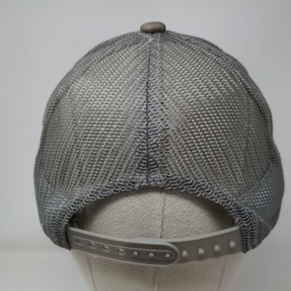 Brixton Snapback Trucker Hat Tan One Size Embroiidered Mesh Back Netplus