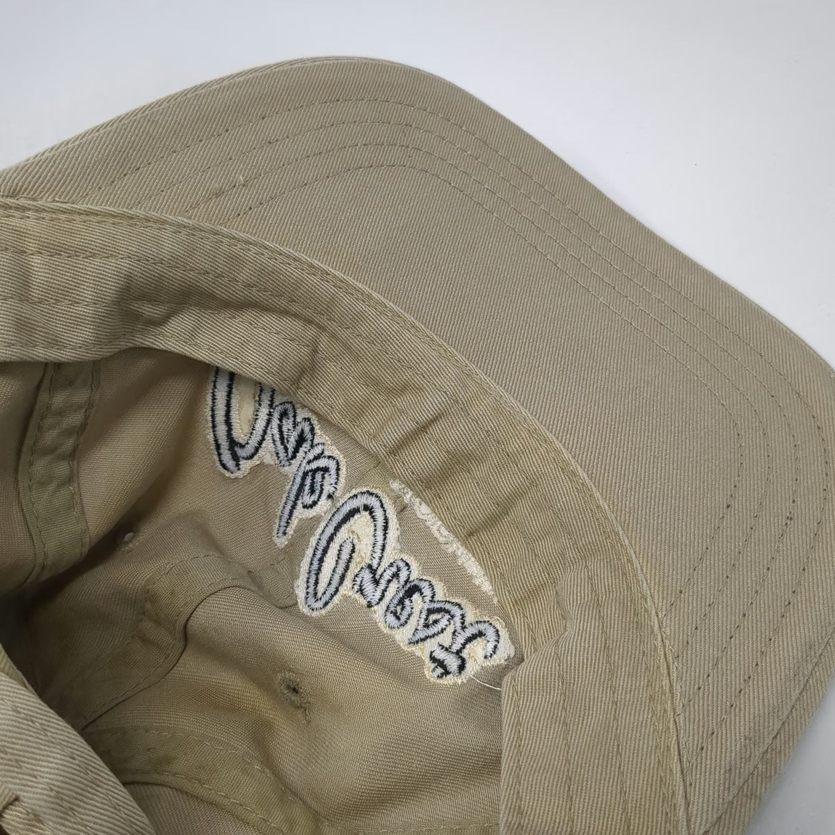 Imperial Baseball Cap Beige One Size Oak Crest Norway Hat Adjustable Cotton