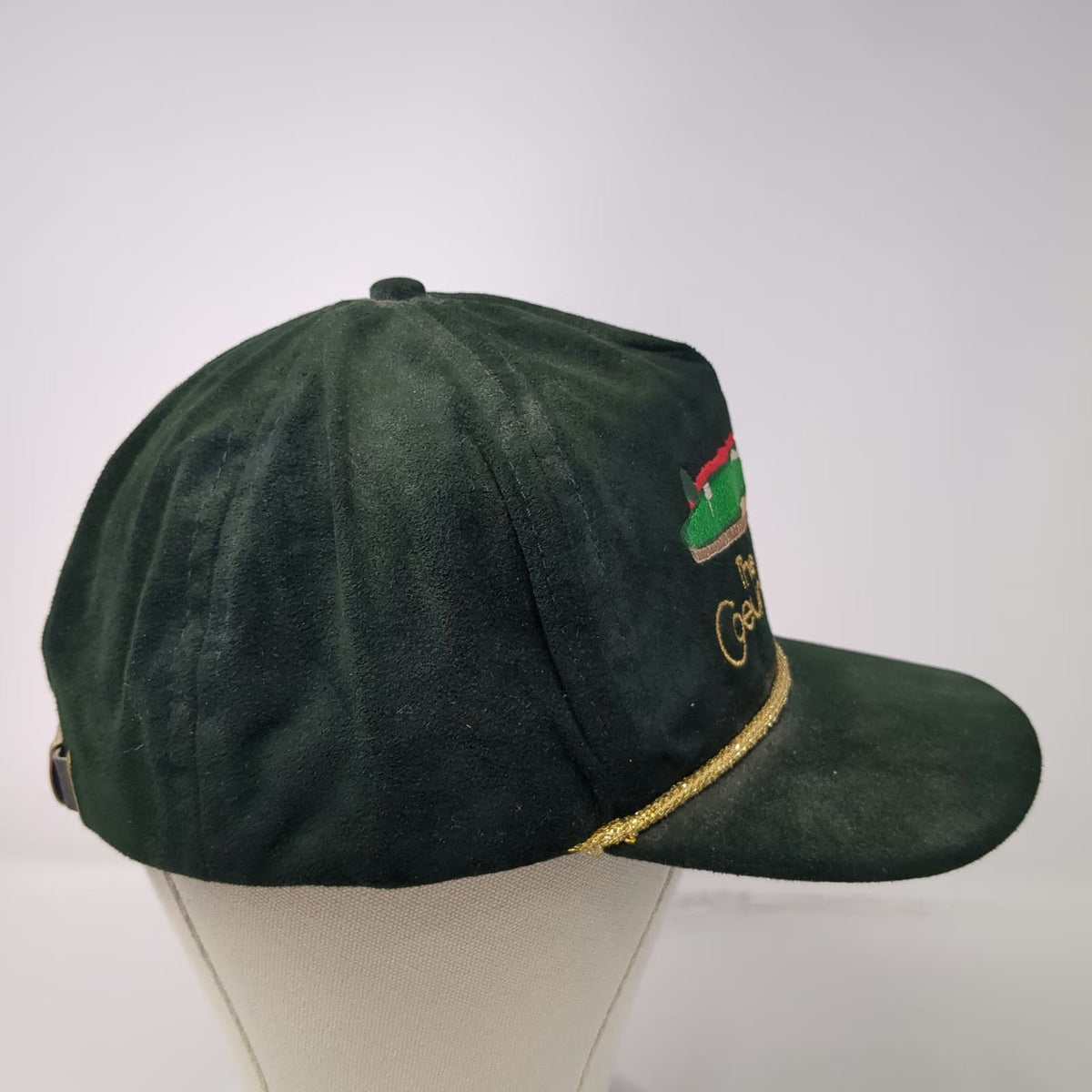 Imperial Headwear 5 Panel Green One Size Golf Hat Rope Coeur d'Alene Strapback