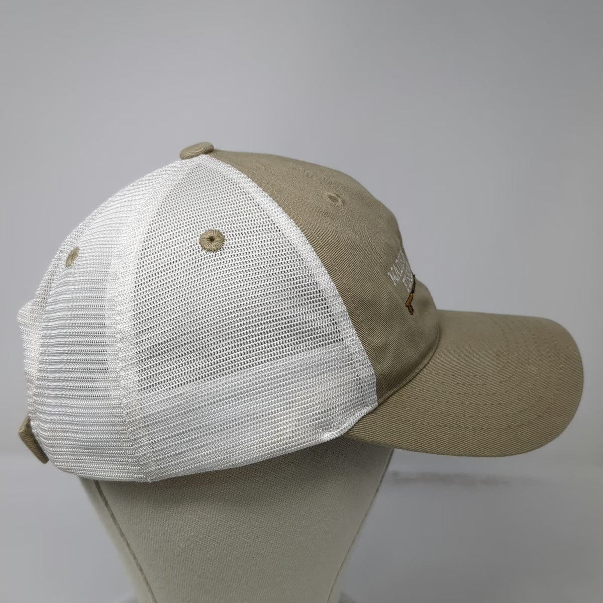 Imperial Madison River Fishing Company Baseball Cap Beige One Size Mesh Back